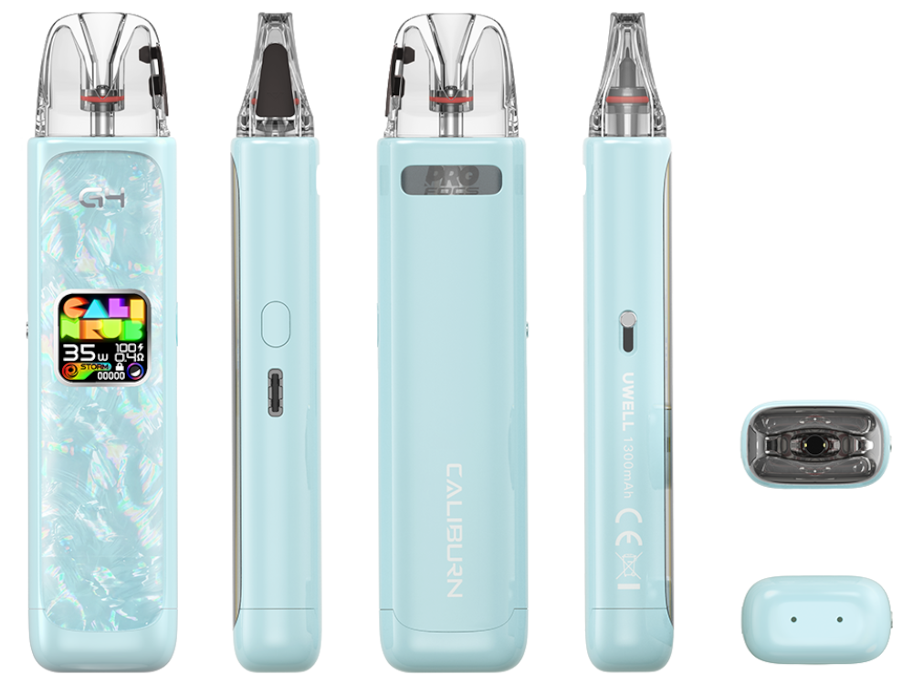 Uwell - Caliburn G4 Pod Kit | 1300 mAh | 35 W | 3,0 ml | E-Zigarette + Pods