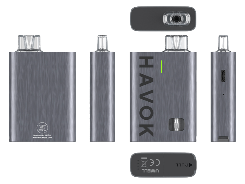 Uwell - Havok R Kit (3 ml) 950 mAh E-Zigarette