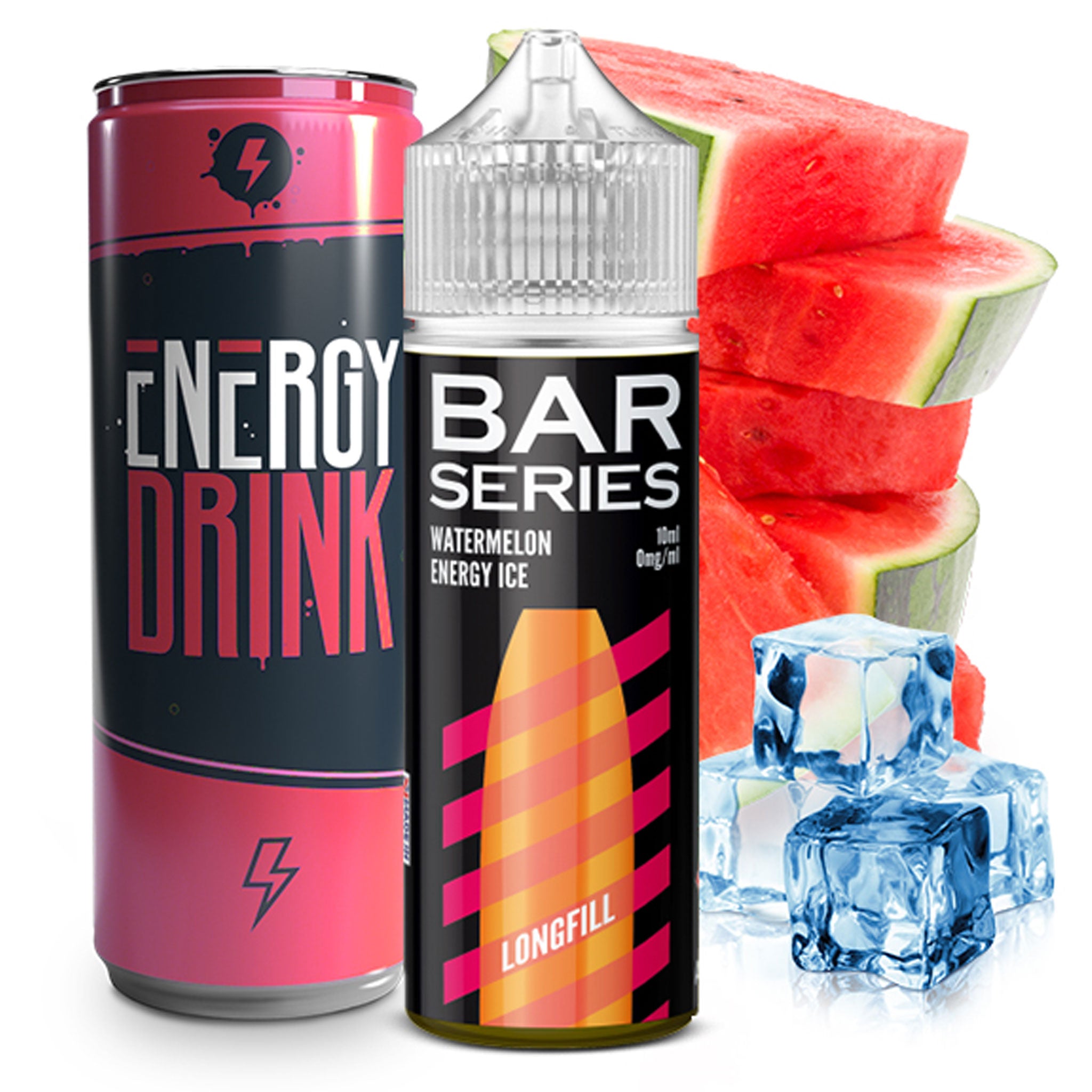 Bar Series - Watermelon Energy Ice - Longfill Aroma 10 ml