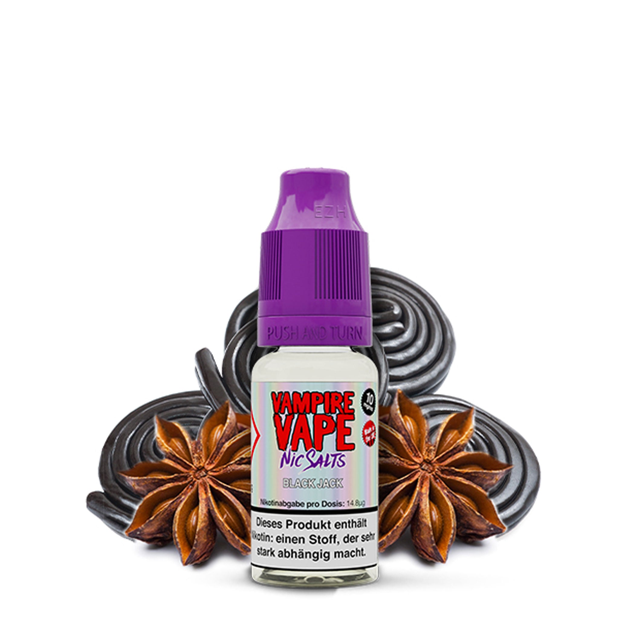 Vampire Vape - Black Jack - Nikotinsalz Liquid