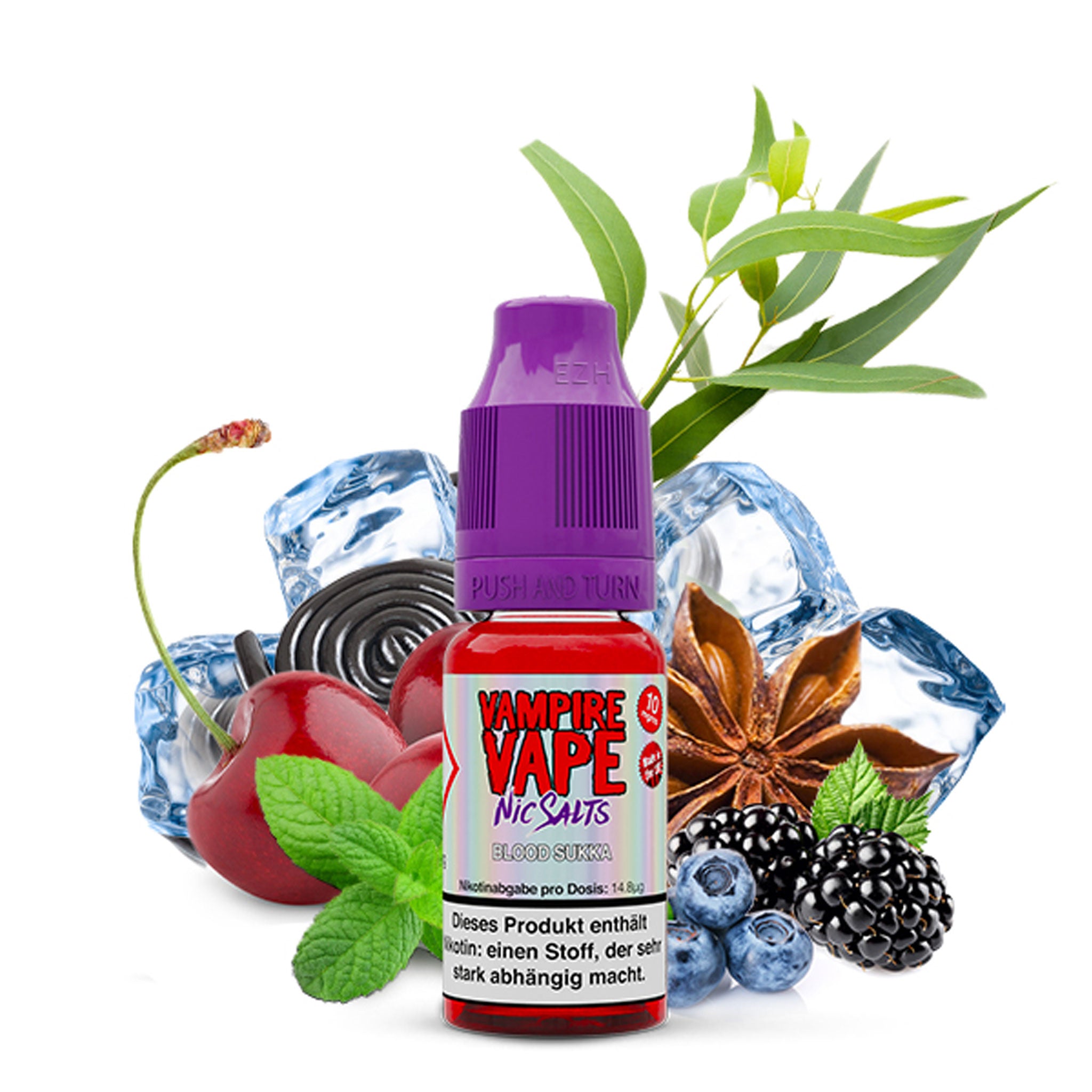 Vampire Vape - Blood Sukka - Nikotinsalz Liquid