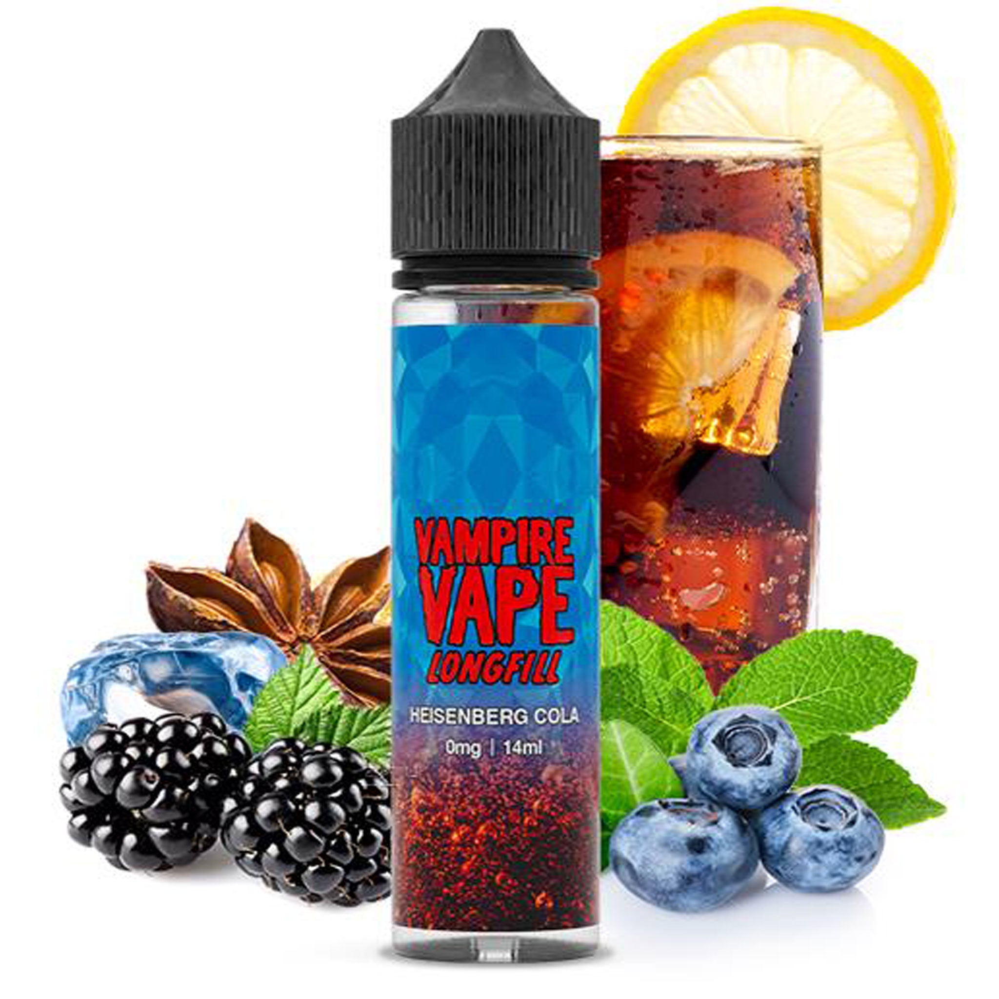 Vampire Vape - Heisenberg Cola - Longfill Aroma 14 ml