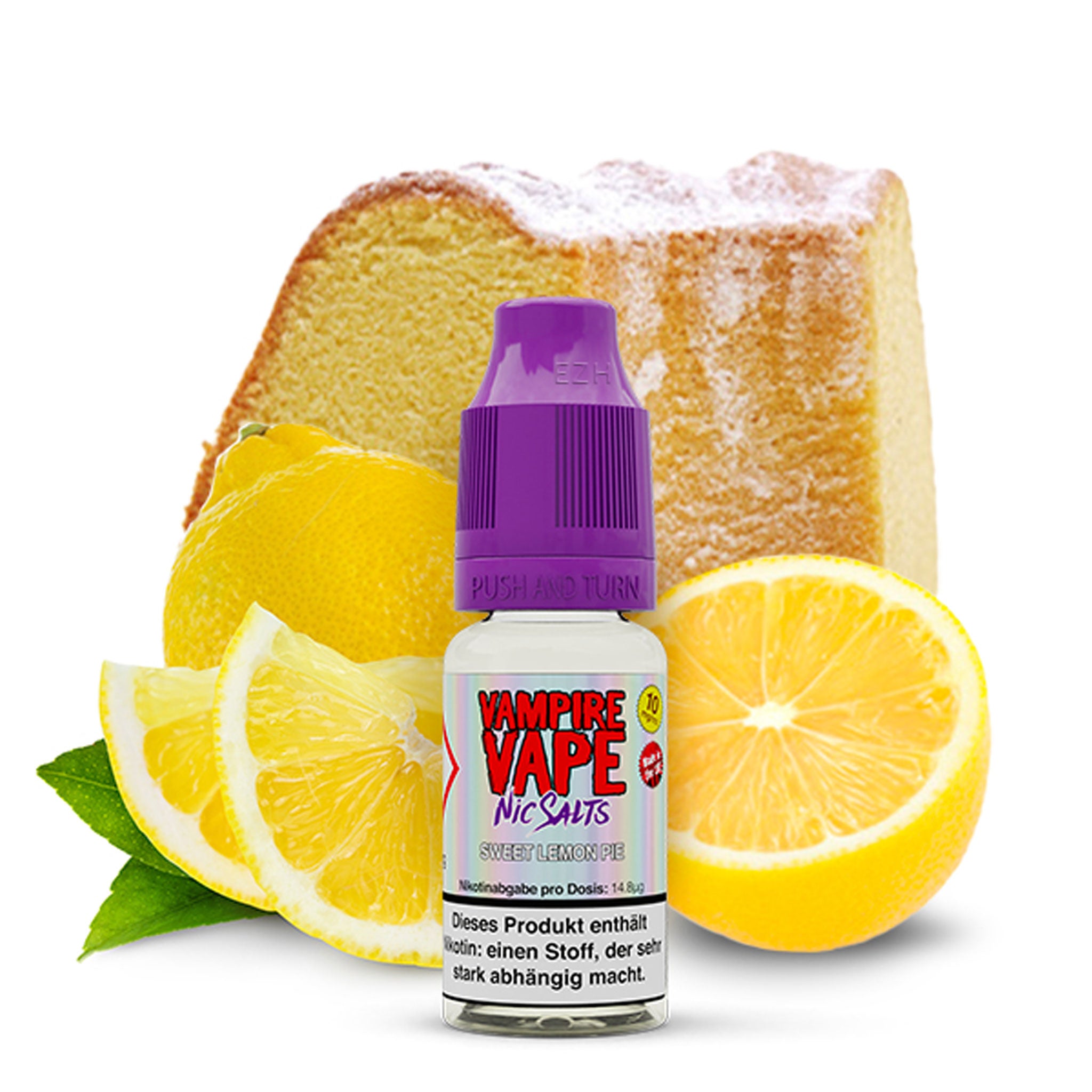 Vampire Vape - Sweet Lemon Pie - Nikotinsalz Liquid