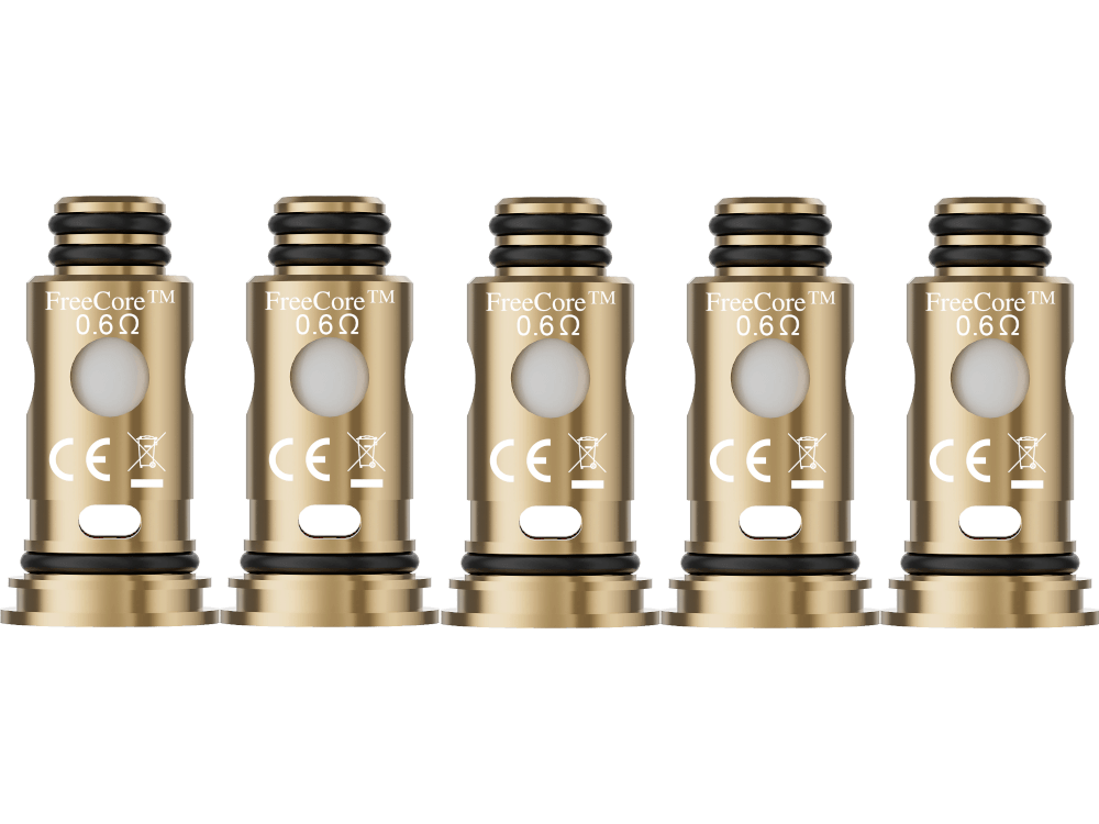 Vapefly - FreeCore G - Verdampferköpfe 0.60 / 0.80 / 1.00 Ohm (5 Stück) - time4smoke