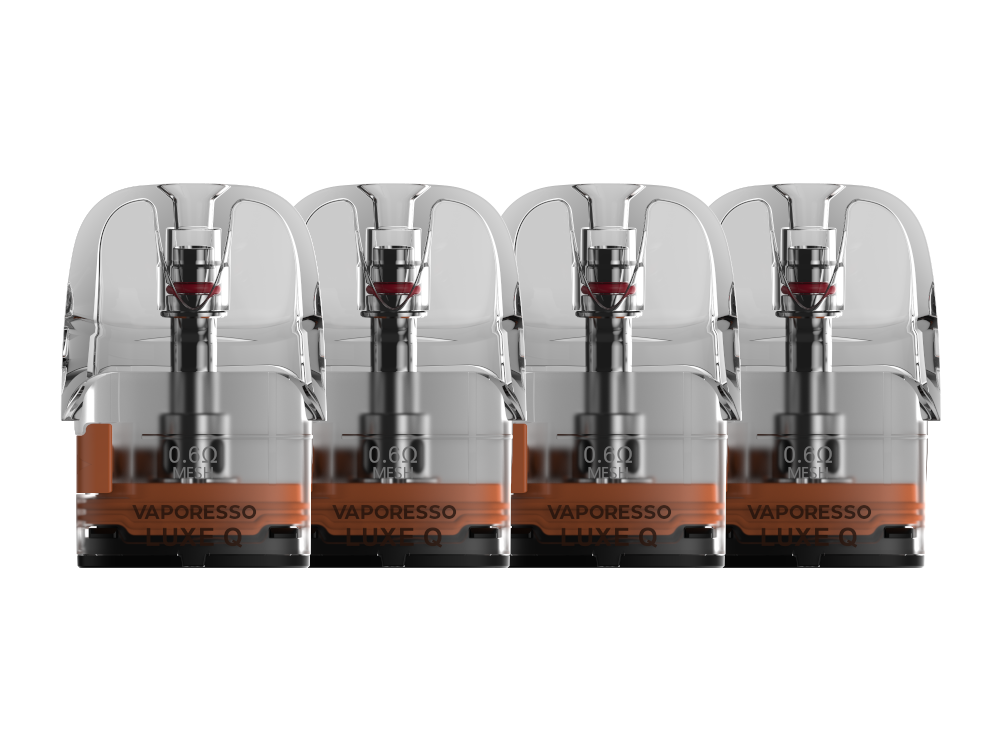 Vaporesso - LUXE Q Mesh Pod | 2 / 3 ml | 0,6 / 0,8 / 1.0 / 1,2 Ohm | 4 Stück