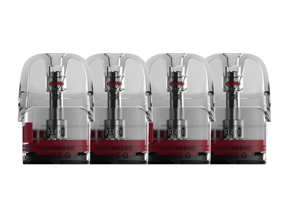 Vaporesso - LUXE Q Mesh Pod | 2 / 3 ml | 0,6 / 0,8 / 1.0 / 1,2 Ohm | 4 Stück