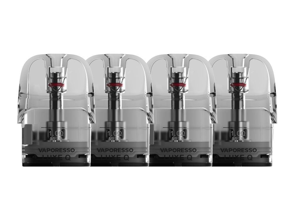 Vaporesso - LUXE Q Mesh Pod | 2 / 3 ml | 0,6 / 0,8 / 1.0 / 1,2 Ohm | 4 Stück