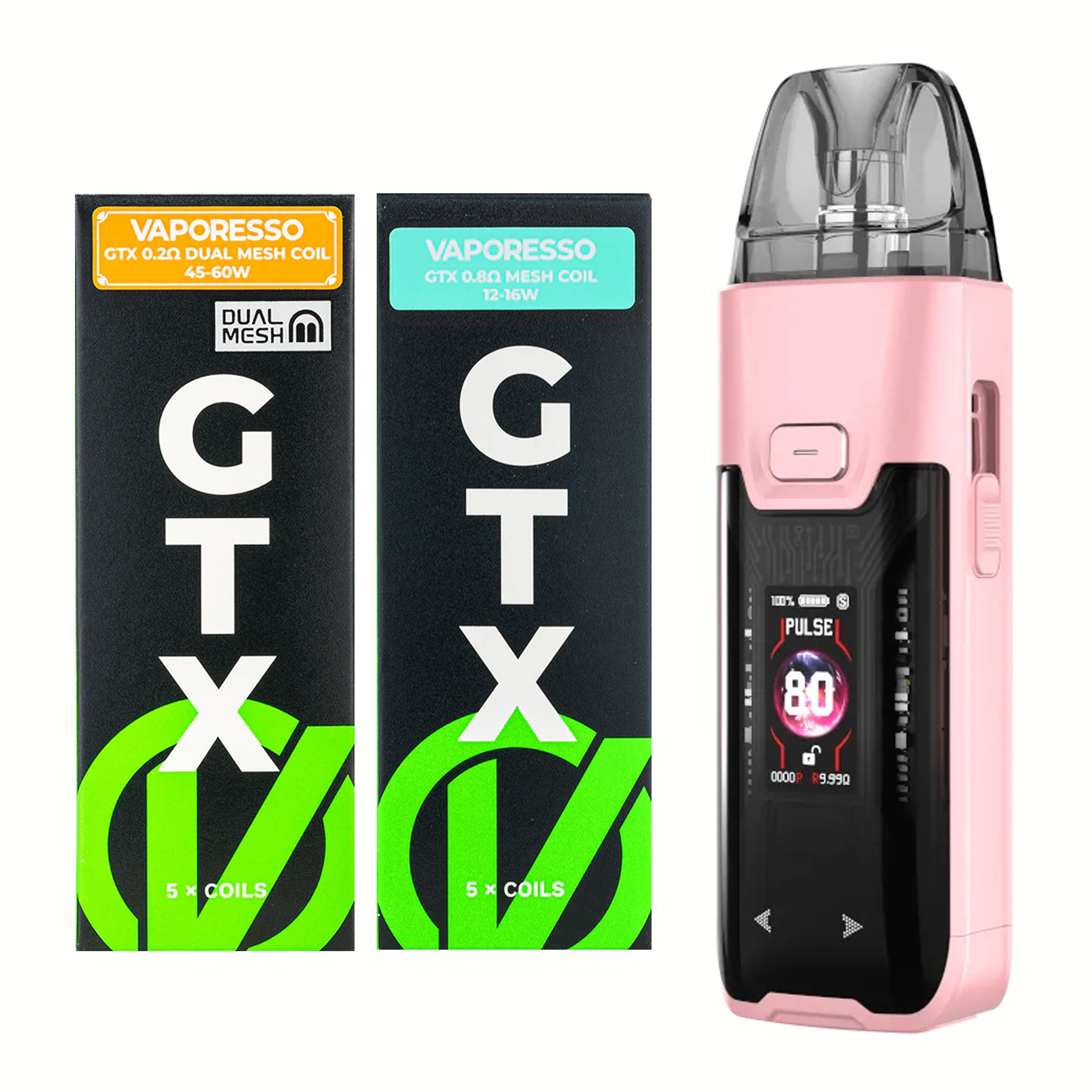 Vaporesso LUXE XR MAX 2 Bundle | 3200mAh | 80W | inkl. 10x GTX Coils