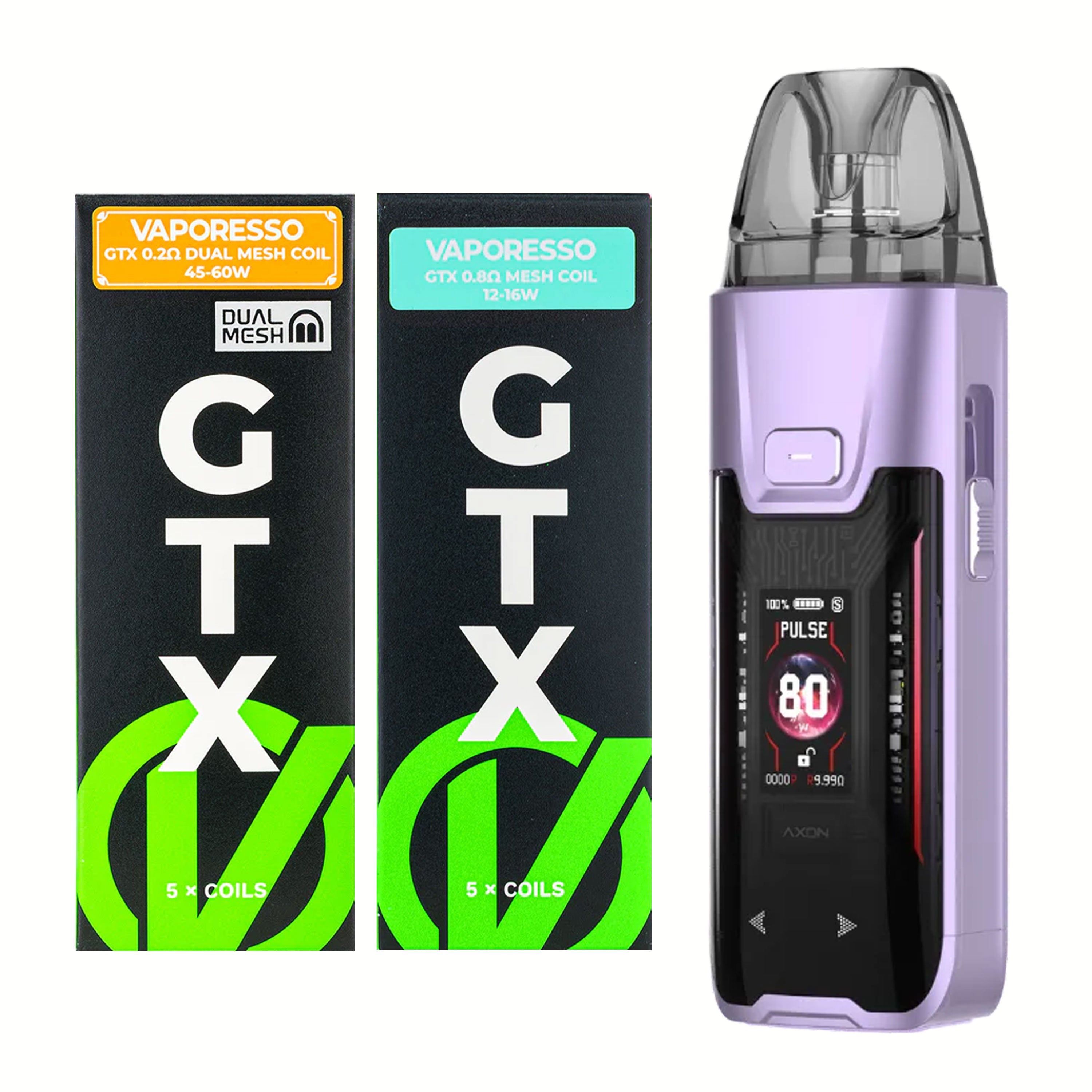 Vaporesso LUXE XR MAX 2 Bundle | 3200mAh | 80W | inkl. 10x GTX Coils