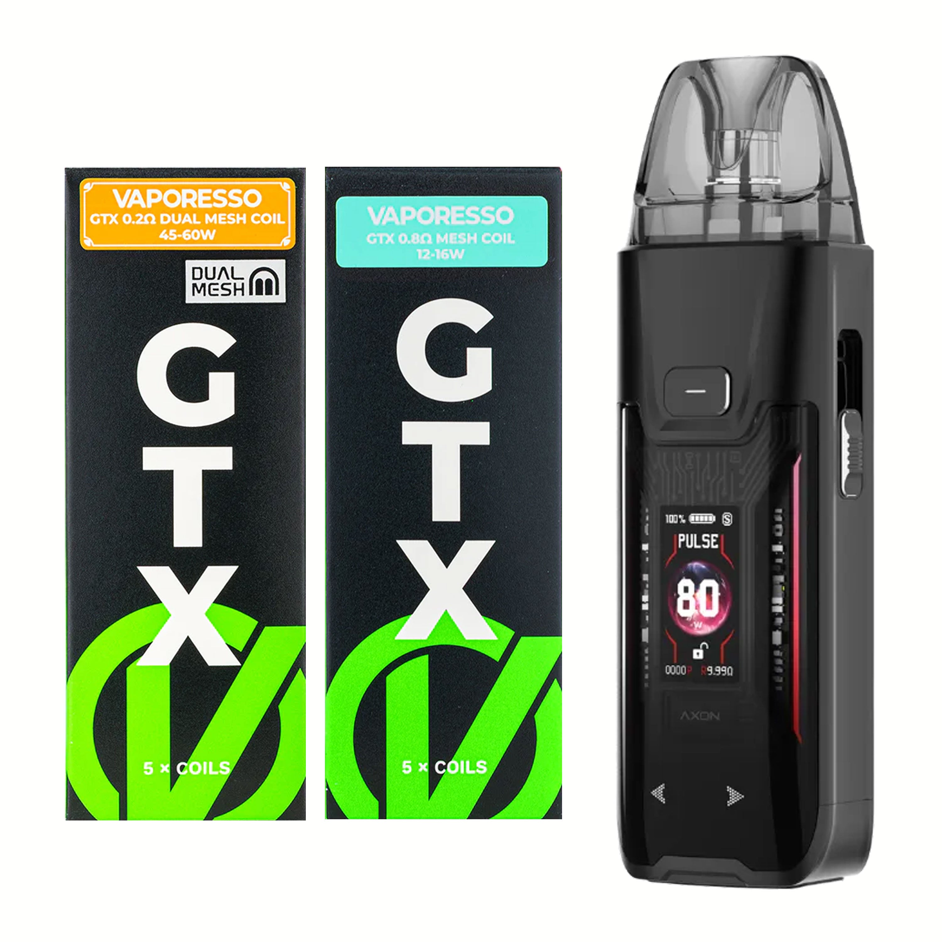Vaporesso LUXE XR MAX 2 Bundle | 3200mAh | 80W | inkl. 10x GTX Coils