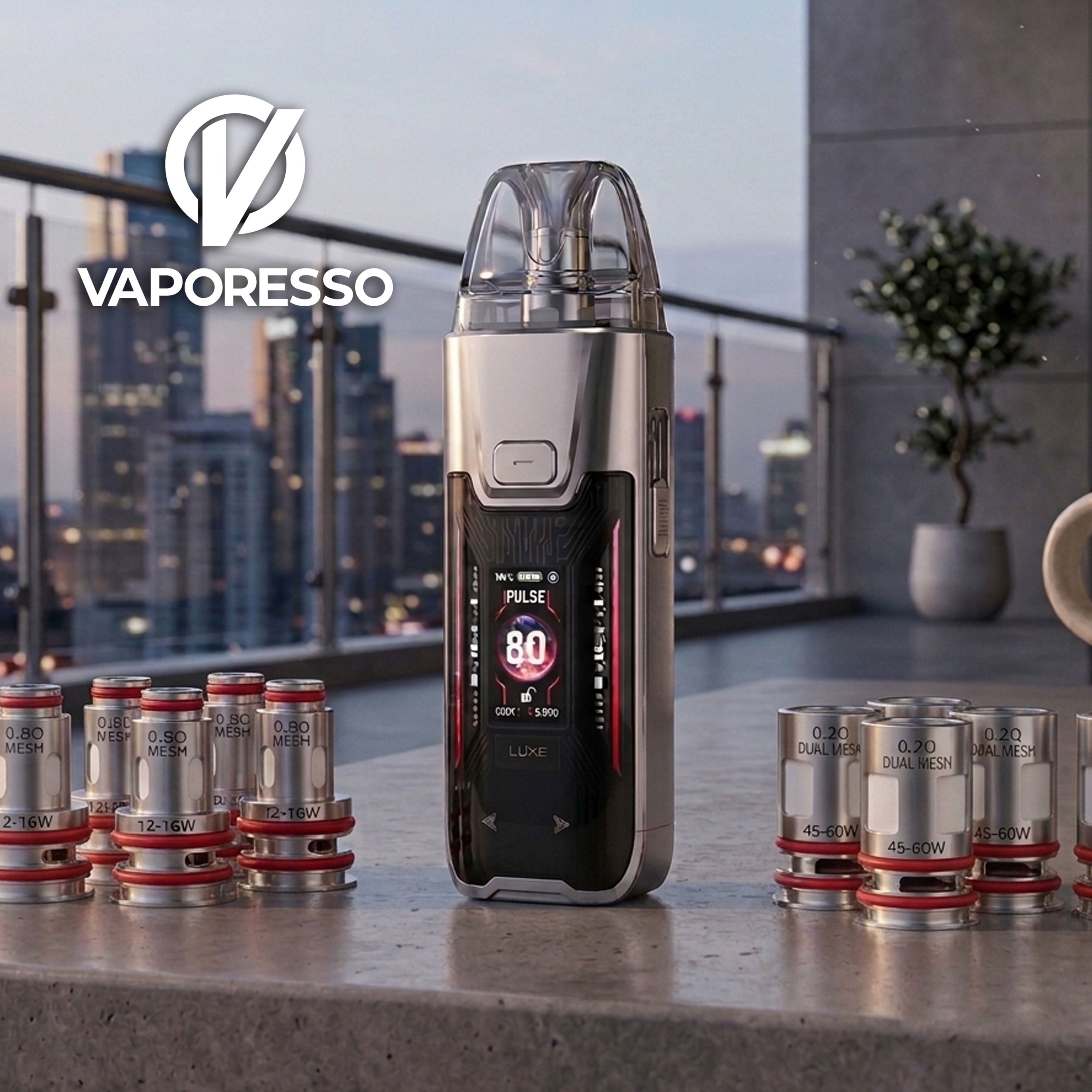Vaporesso LUXE XR MAX 2 Bundle | 3200mAh | 80W | inkl. 10x GTX Coils