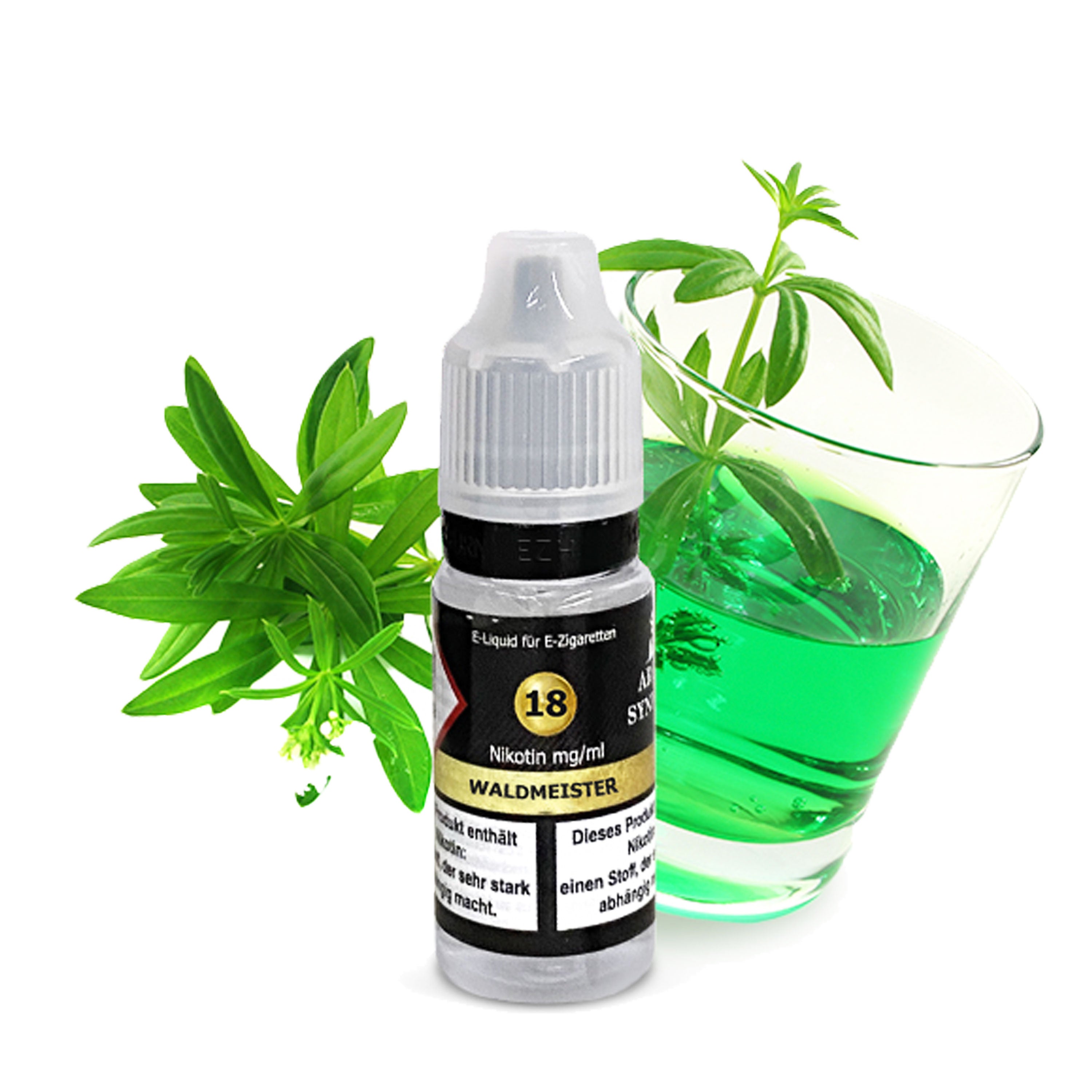 Aroma Syndikat - Waldmeister - Nikotinsalz Liquid 18 mg/ml (10 ml)