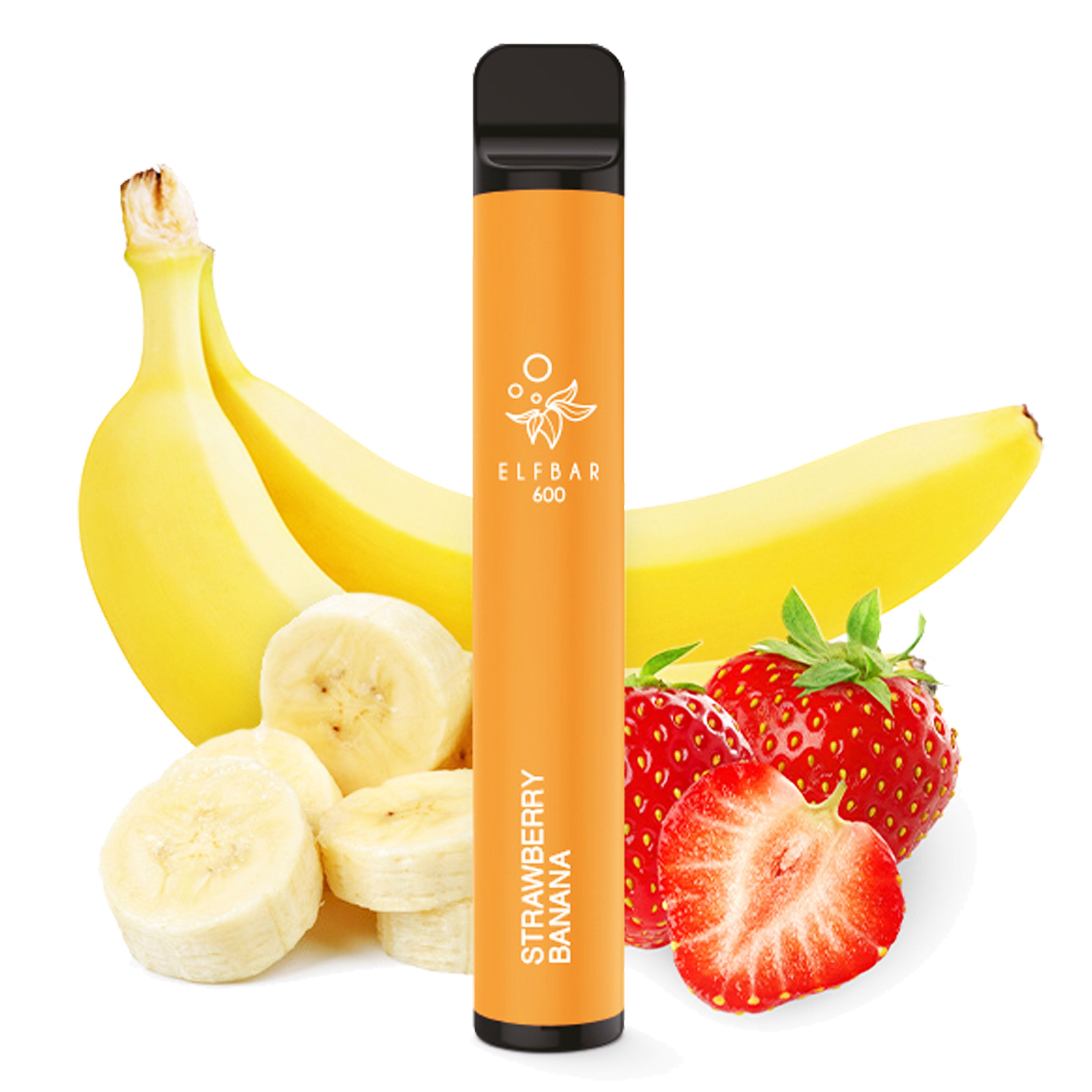 Elfbar - 600 - Strawberry Banana (2 ml) 600 Züge 20mg/ml - Einweg E-Zigarette