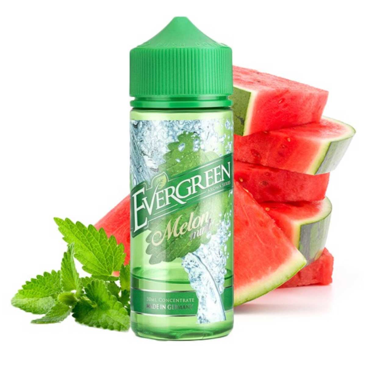 Evergreen - Melon Mint (30 ml in 120 ml LF) - Longfill-Aroma