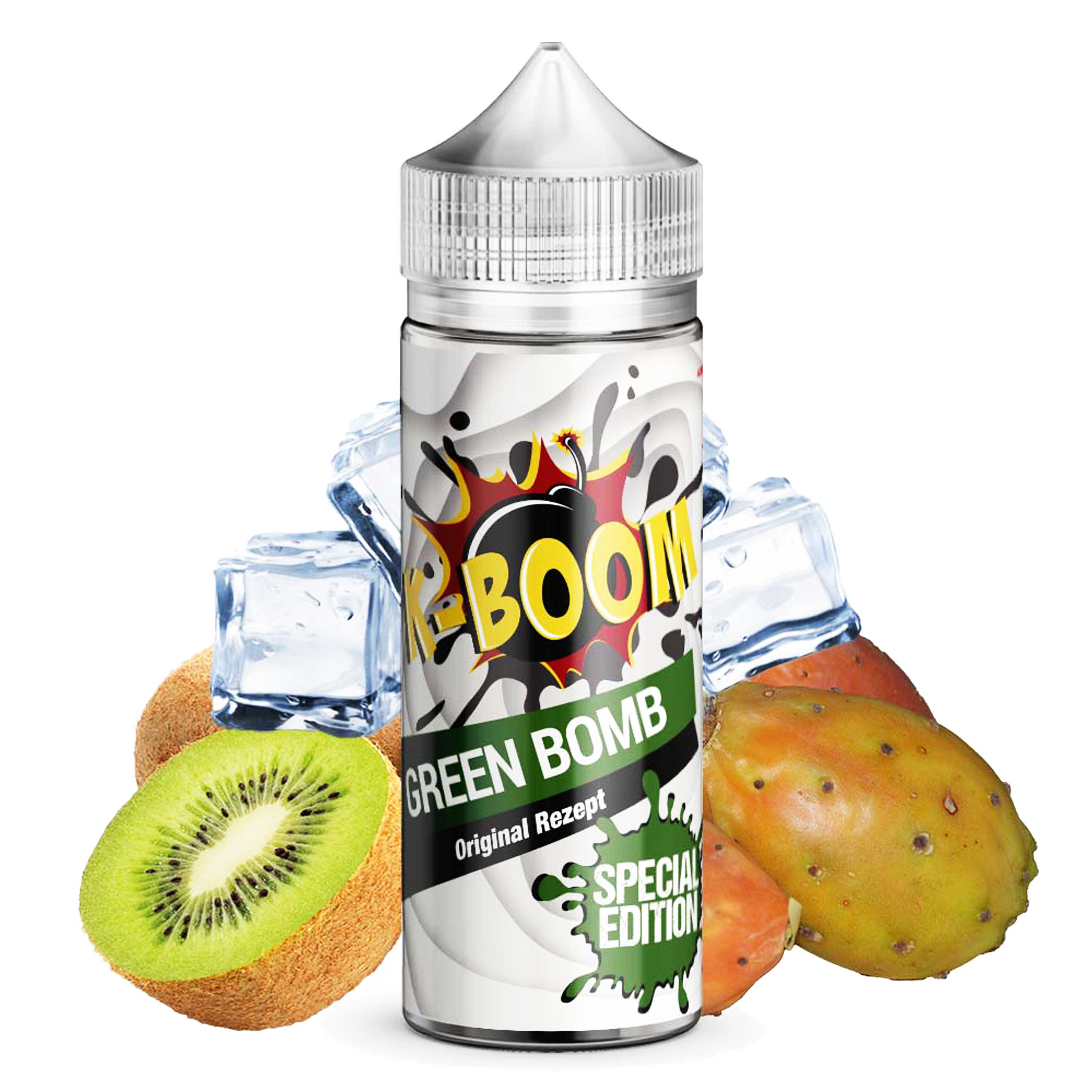 K-Boom - Special Edition - Green Bomb (10 ml in 120 ml LF) - Longfill-Aroma