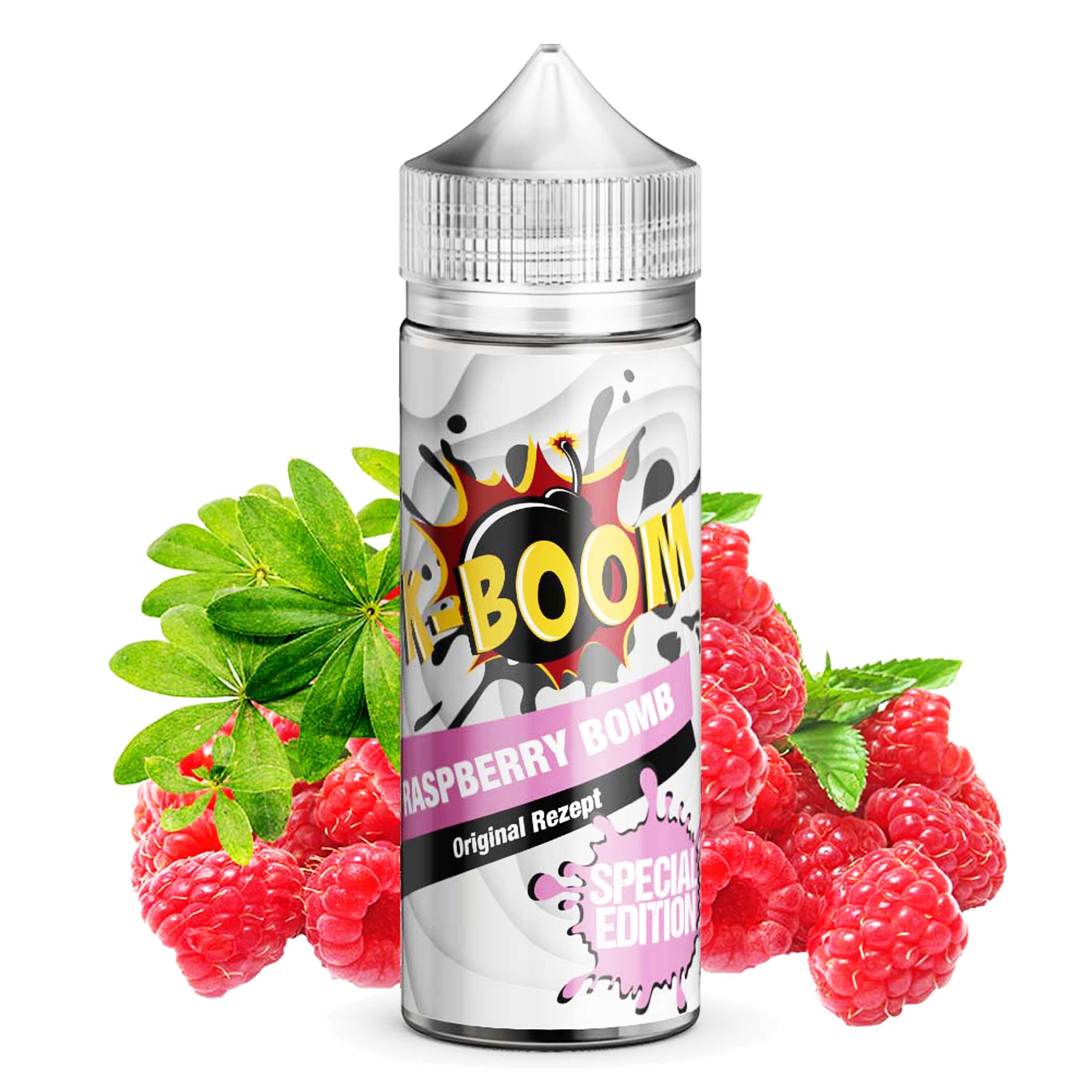 K-Boom - Special Edition - Raspberry Bomb (10 ml in 120 ml LF) - Longfill-Aroma