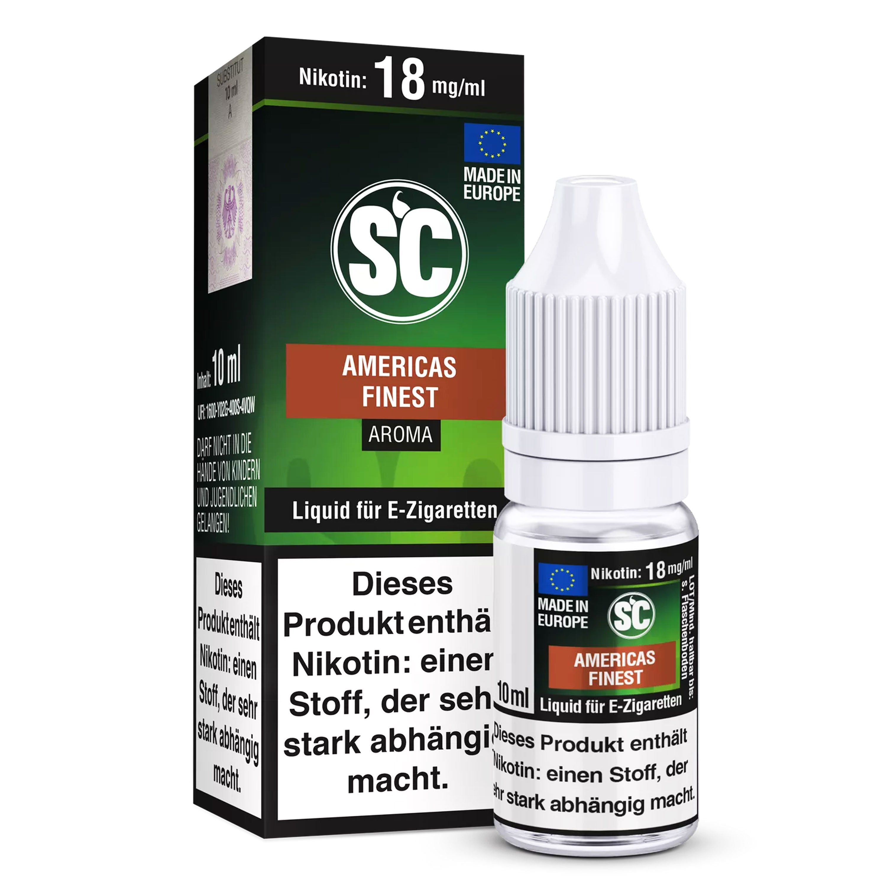 SC - Americas Finest Tabak - Liquid (10 ml)