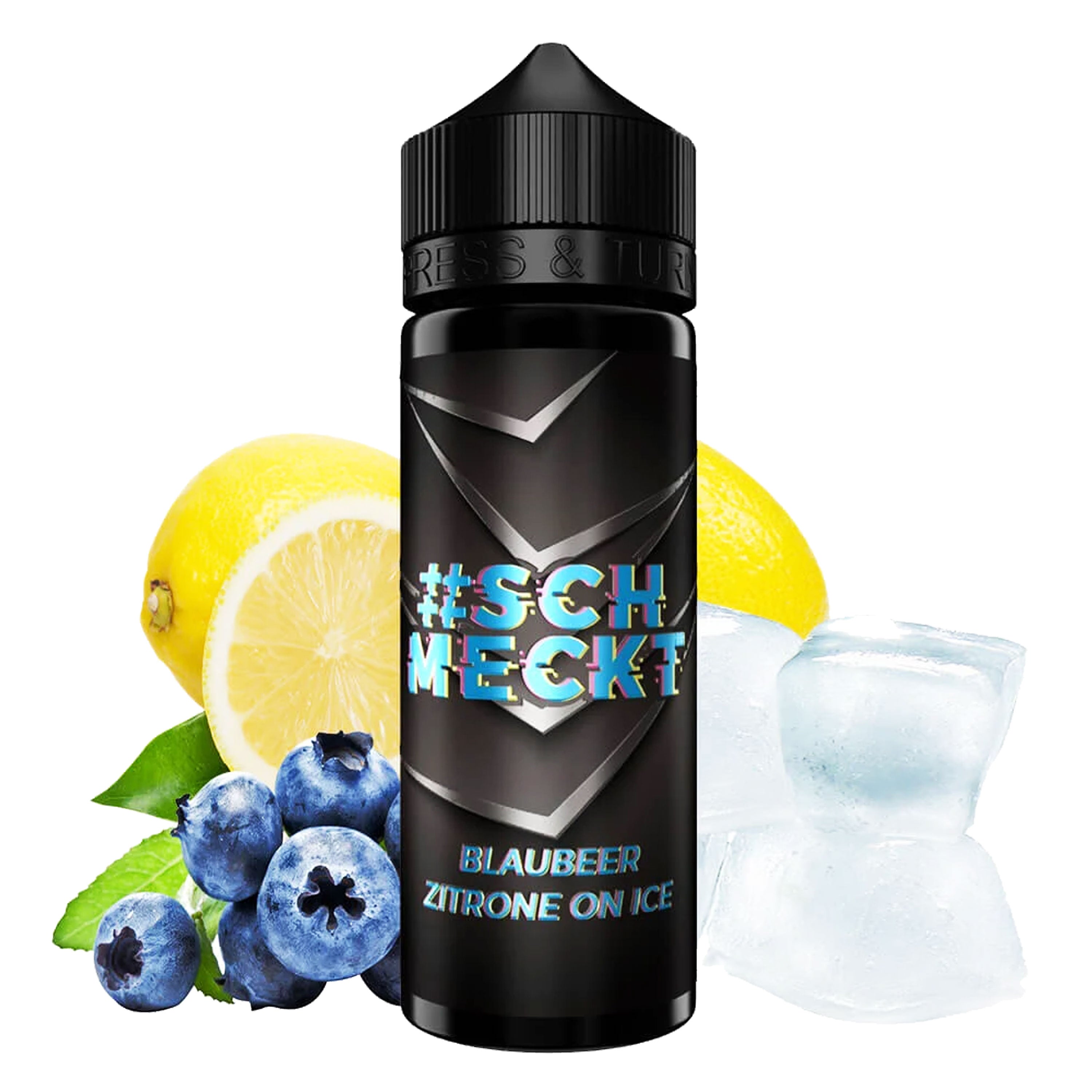 #Schmeckt - Blaubeer Zitrone on Ice (10 ml in 120 ml LF) - Longfill-Aroma