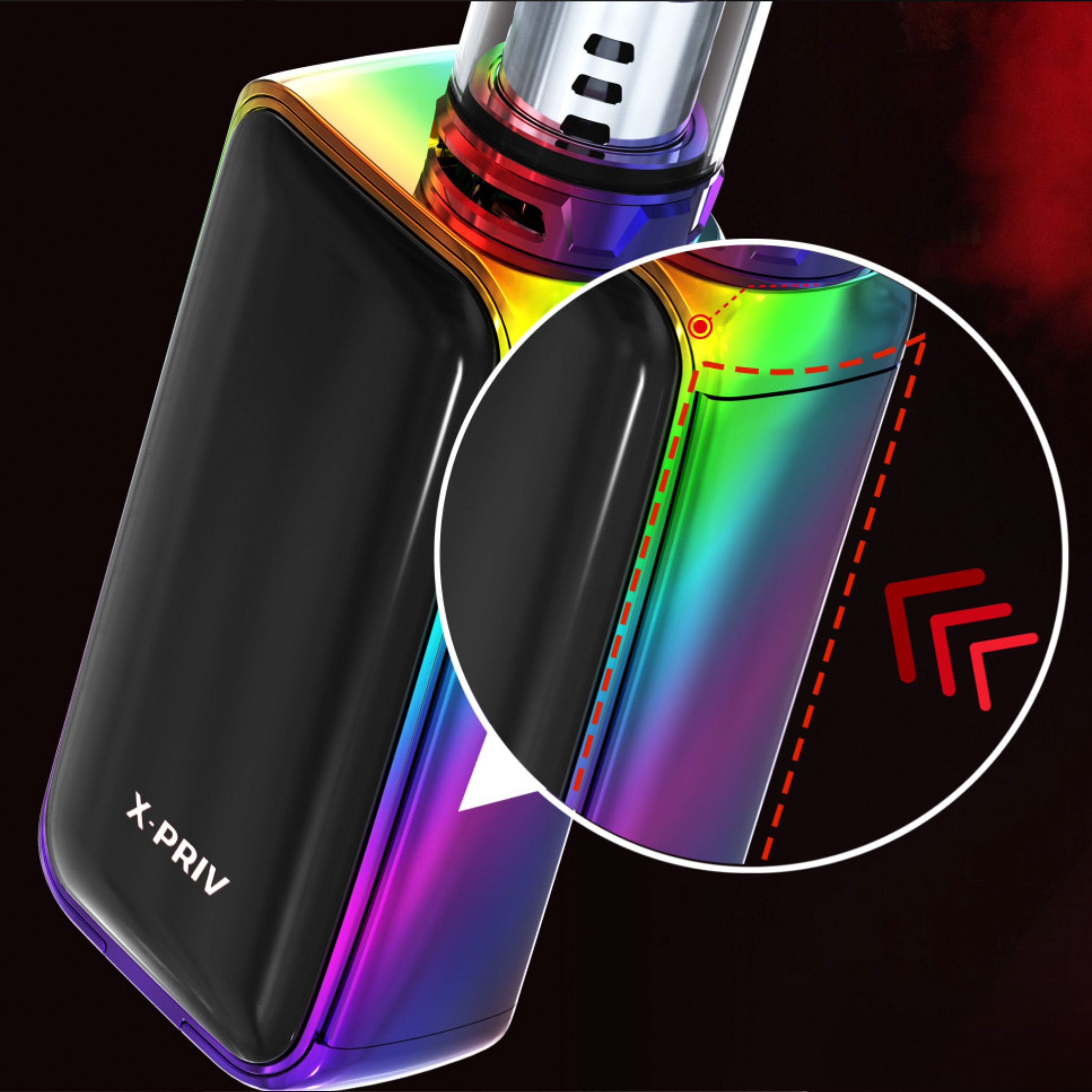 Smok - X-Priv Kit inkl. TFV12 Prince (8 ml) - E-Zigarette