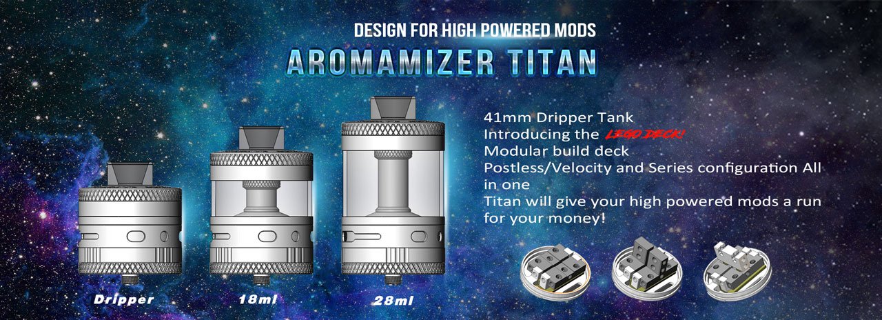 Steam Crave Aromamizer Titan (RDTA-Verdampfer-Set)