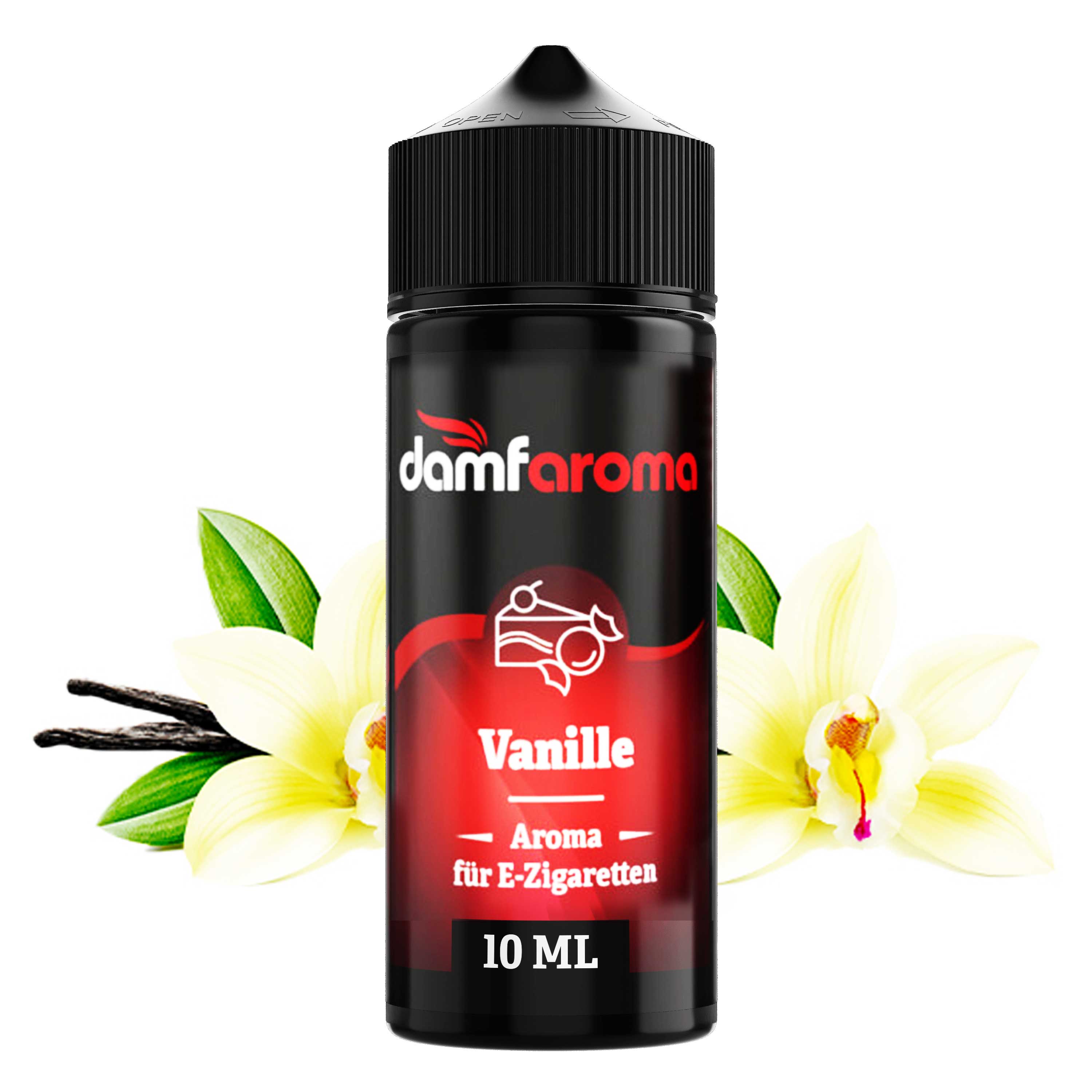 Damfaroma - Vanille (10 ml in 120 ml LF) - Longfill-Aroma
